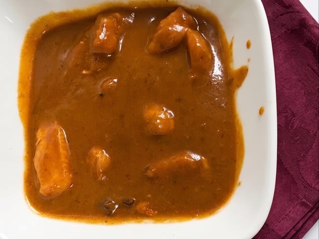 Chicken Madras (Lunch).