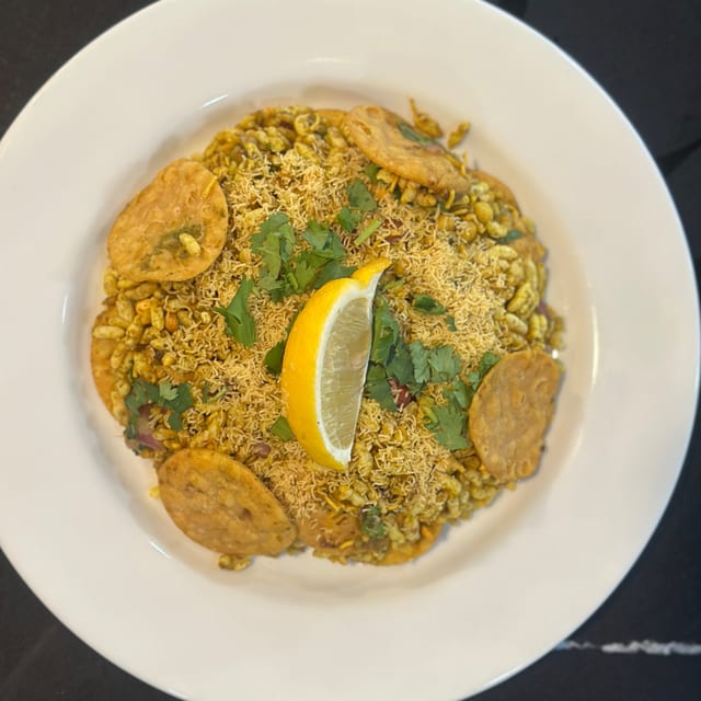 Bhel Poori Chaat.